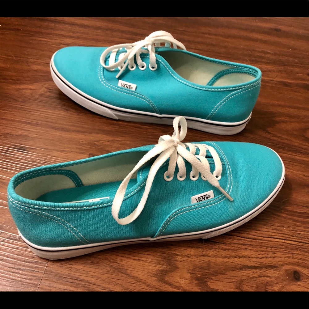 Vans Authentic unisex teal blue shoes